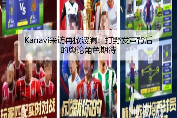 Kanavi采访再掀波澜：打野发声背后的舆论角色期待
